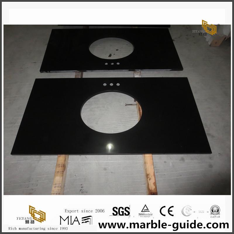 Svart Quartz Vanity Topper 1
