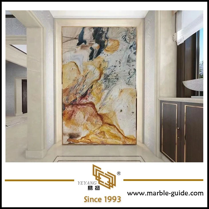 Luxury stone impression marble slab background wall Luxury stone impression marble slab background wall
