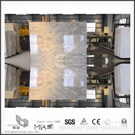 2 cm naturlig nye Vermont grå marmorplater for veggbakgrunn og gulvfliser til salgs