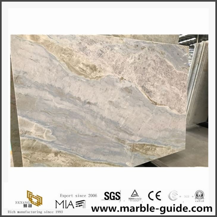 Changbai Jade Marble Blue Marble China New Materials For Wall Tiles
