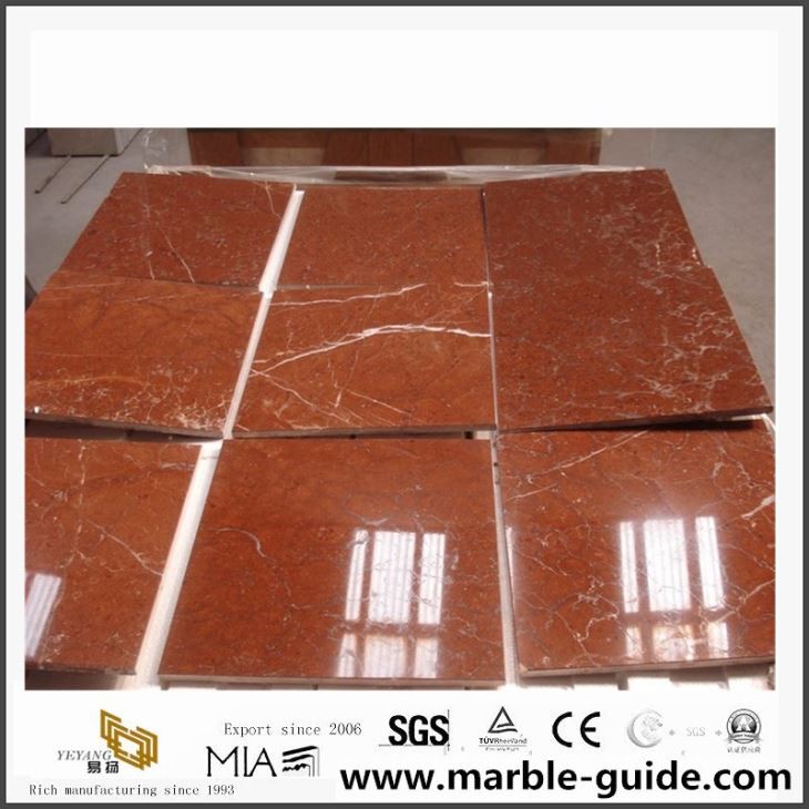 HOT Sale China Coral Red Marble Slabs For Floor Tile Natural Building Materials