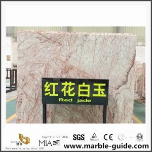 Billig pris Kina Red Jade Marble Slab Polished for Luxury Interior Decoration