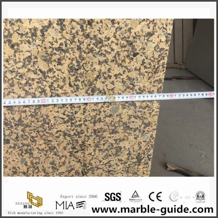 Chrysanthemum Yellow Granite Slabs For Sale