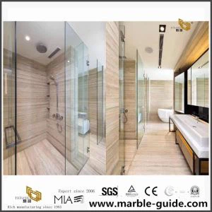 Beige Travertin Marble Slab Til Bad