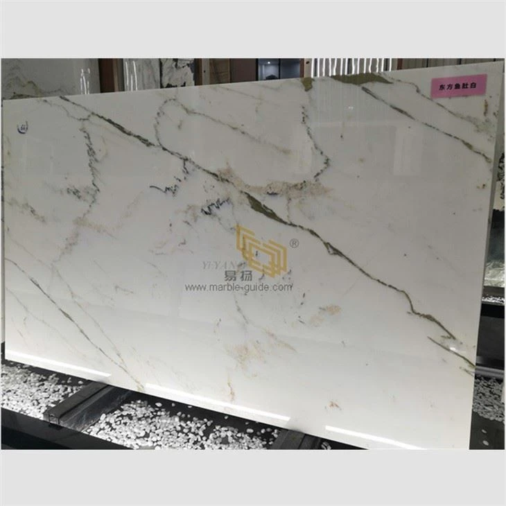 Carrara Golden Marble Slabs For Projects
