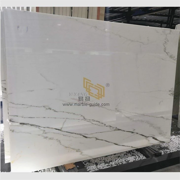 Carrara Golden Marble Slabs For Projects