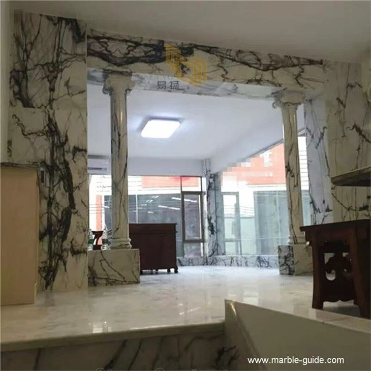 Clivia White Marble Bathroom Wall Tiles