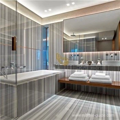 Marmara White Wood Marble For Interio Projects